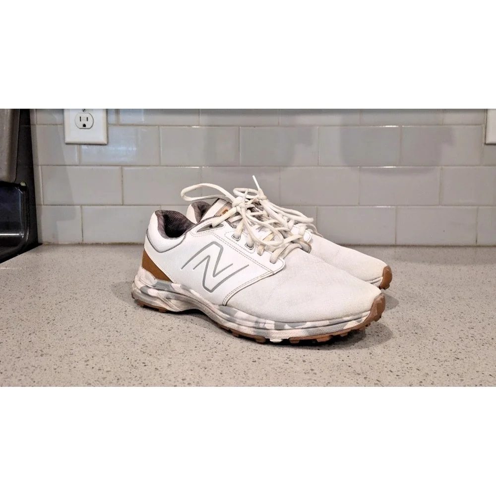 New Balance Men's NBG2010 Brighton Lightweight Waterproof Golf Shoes sz 10 2E
